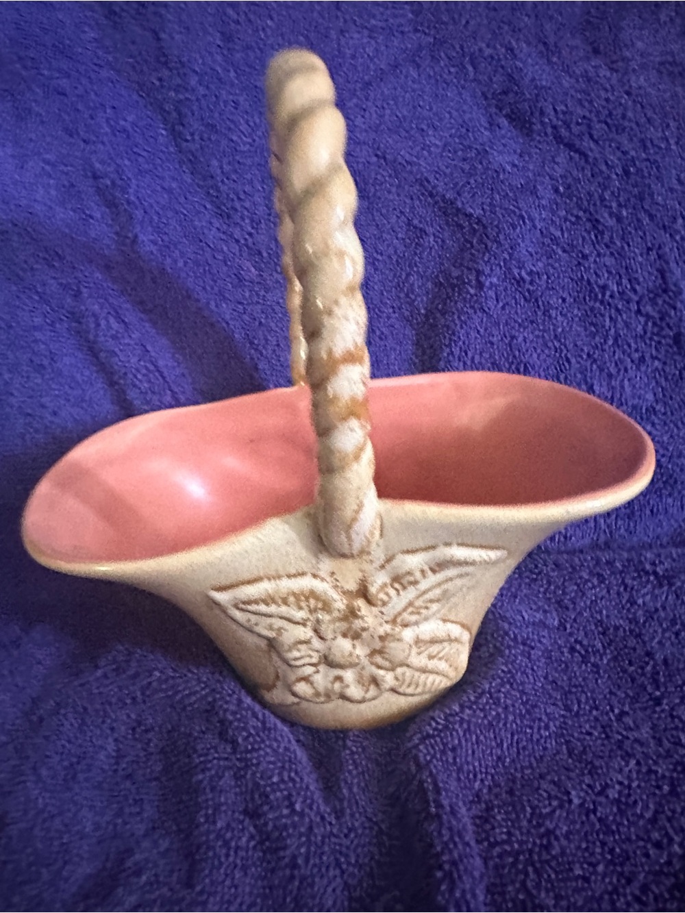 Red Wing pottery Basket